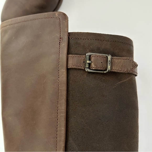 UGG Ladies DANAE women’s Leather Boots - Picture 4 of 11